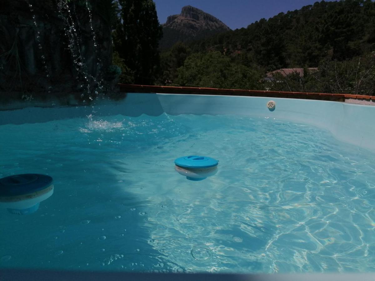 Casa Rural La Piedra Del Cambron Villaverde De Guadalimar المظهر الخارجي الصورة