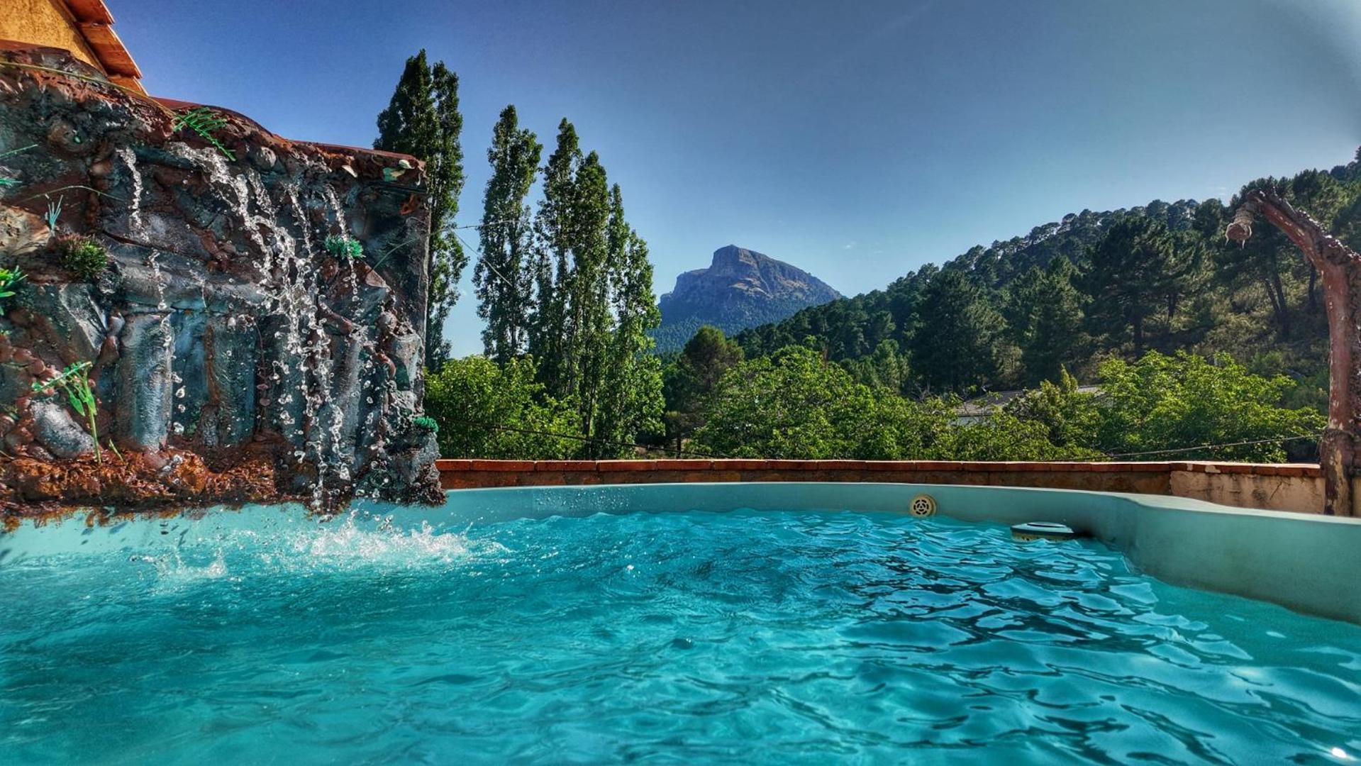 Casa Rural La Piedra Del Cambron Villaverde De Guadalimar المظهر الخارجي الصورة